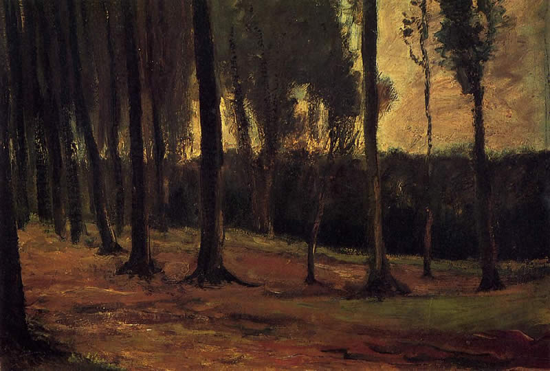 Vincent van Gogh Edge of a Wood